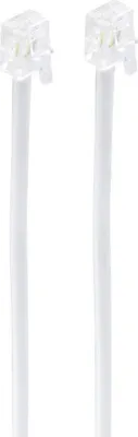 Produktbild von shiverpeaks BS70086-W Telefonkabel 6 m Weiß (BS70086-W)