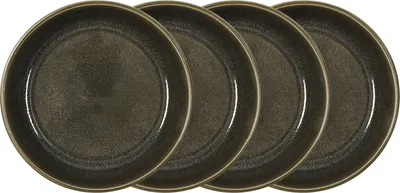 Produktbild von Bitz Suppenteller Set 4tlg. grey 18 cm