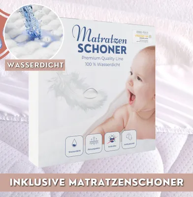 Obrázek produktu pro Alavya Home Dětská matrace 90x200 cm COZY studená pěna - včetně chrániče, bílá