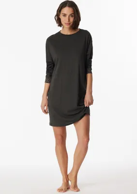 Produktbild von Schiesser Damen Sleepshirt 90cm nachtblau Stück Gr. 038