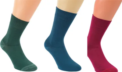 Produktbild von Bunte Bambus Viskose Socken Komfortrand Gr. 35/38