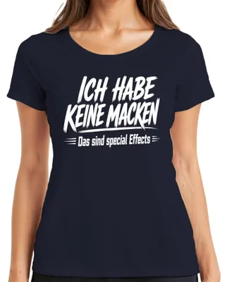 Immagine prodotto di Ho delle stranezze. Questa è una dichiarazione sarcastica. T-shirt da donna, blu navy, taglia XL