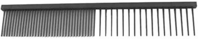 Immagine prodotto di GROOM PROFESSIONAL Pettine antistatico, 20 cm, nero, per cani, rivestimento in teflon