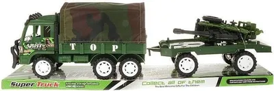 Image de Camion avec bâche et remorque