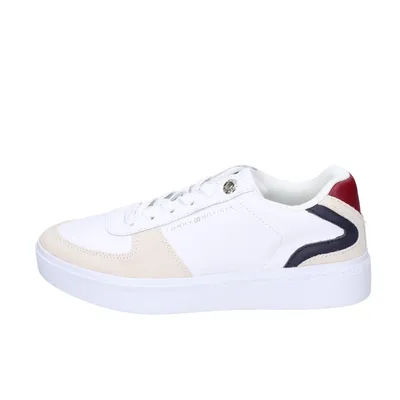 Obrázek produktu pro TOMMY HILFIGER DÁMSKÉ SPORTOVNÍ BOTY WHITE : Barva - bílá, Velikost - 38 Velikost: 38 Barva: bílá