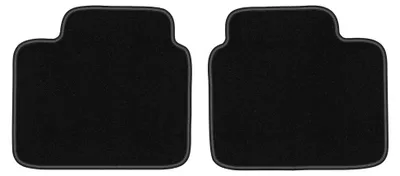 Immagine prodotto di Tappetini posteriori in moquette per Opel Omega B 1994-2003 (berlina/station wagon) – 2 pezzi, neri, su misura – Wielganizator LUX