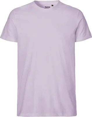Immagine prodotto di Neutral O61001 | Maglietta uomo aderente + GOTS - Colore: Dusty Purple - Taglia: XL
