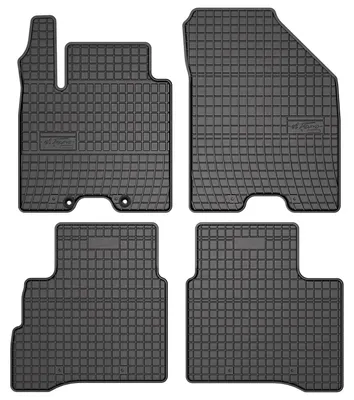 Productafbeelding van Rubberen automatten voor Suzuki Swift VII vanaf 2024 (hatchback) – 4-delig, zwart, op maat – Wielganizator SolidPRO
