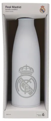 Obrázok produktu pre Fľaša Real Madrid, nerezová oceľ, objem 500 ml