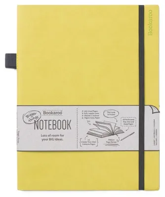 Obrázek produktu pro Bookaroo Notatnik Journal Duży Limonkowy w linie