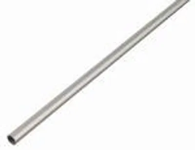 Immagine prodotto di Alberts 497729 Tubo rotondo, alluminio, anodizzato argento, 1000 x 30 x 2 mm, set da 2