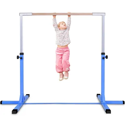 Produktbild von GOPLUS Turnstange für Kinder, Fitnessgeräte Horizontale Training Bar, Höhenverstellbare Trainingsstange Stabil aus Stahlrohr