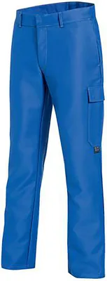 Produktbild von uvex Arbeitshose welding blau, kornblau Gr. 60