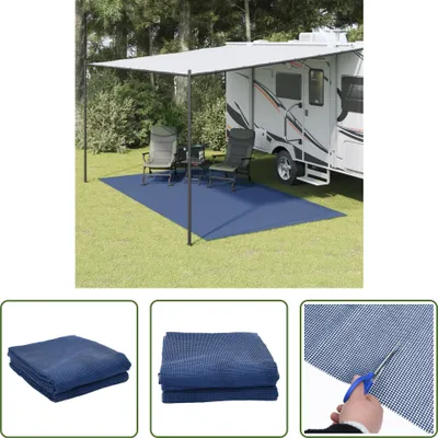 Obrázek produktu pro The Living Store Campingteppich Blau 4,5x2,5 m