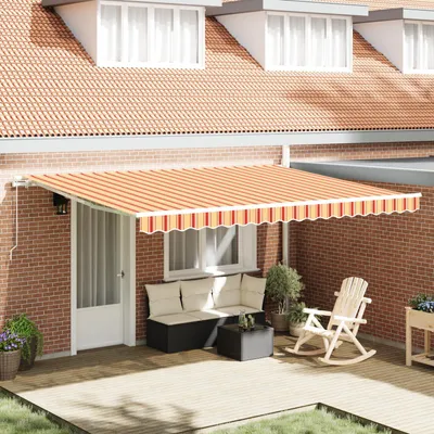 Immagine prodotto di Tenda da sole estensibile vidaXL 450 x 300 cm in poliestere e alluminio