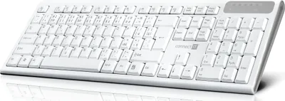 Obrázek produktu pro CONNECT IT Multimediální bezdrátová klávesnice, 2,4GHz, USB, CZ + SK layout, bílá
