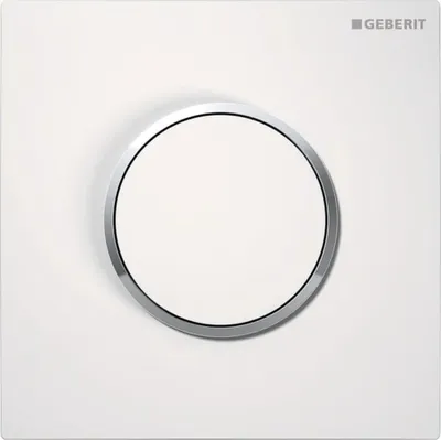 Image de Déclenchement manuel Geberit pour urinoir HyTouch Sigma10 No 116.015 blanc/brillant vc