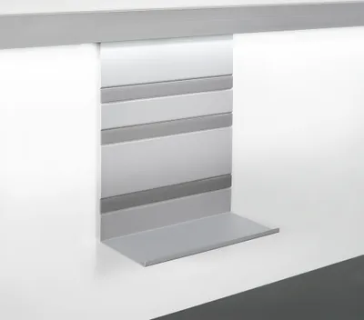 Immagine prodotto di Naber, Linero MosaiQ scaffale universale 3. con possibilità di montaggio per sistemi di ringhiere decorative
