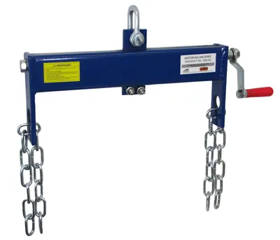 Produktbild von Ramroxx Profi Motor Balancierer Positionierer für Hebekran bis 1800kg blau