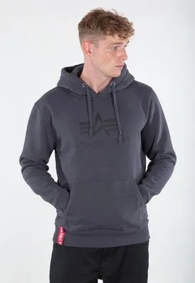 Produktbild von Alpha Industries Hoodie mit Kängurutasche und Kapuze Größe:
