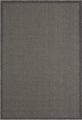 Obrázek produktu pro Venkovní koberec MY-RUG "Fiona II" 150x80 cm, černý, s přírodním, jednoduchým designem pro váš venkovní prostor
