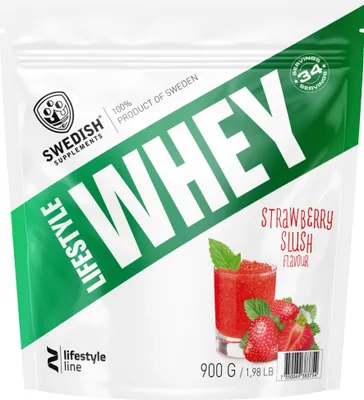 Zdjęcie produktu dla SWEDISH Supplements | Lifestyle Whey Strawberry