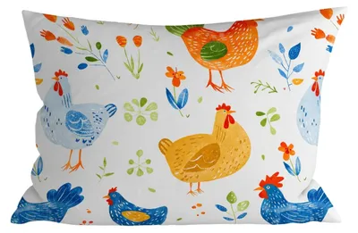 Obrázek produktu pro Povlak na polštář z mikrovlákna HENRIETTA 70x90 cm, barevný