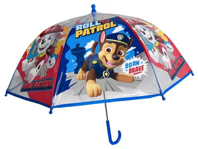 Produktbild von Paw Patrol Chase Marshall Kinder Regenschirm Stock-Schirm