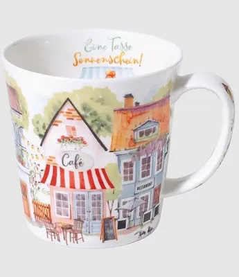 Produktbild von Kaffeebecher Sommerhäuschen, Kaffeetasse Tasse, Cafe