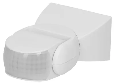 Zdjęcie produktu dla Czujnik ruchu - Zewnętrzny - IP65 - 180 stopni - Biały
