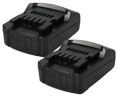 Produktbild von vhbw 2x Akku kompatibel mit Metabo GA 18 LTX, Combo Set 2.4.1 18 V, BSA 14.4-18 LED Werkzeug, Blindniet-Setzgerät (1500 mAh, Li-Ion, 18 V)