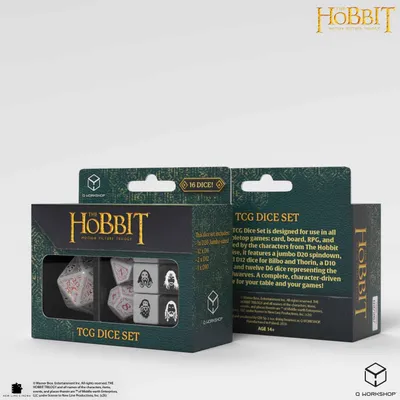 Produktbild von The Hobbit TCG Dice Set - Radiant Dawn