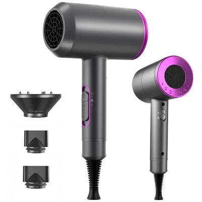 Produktbild von Haartrockner Ionic-Haartrockner, Leistungsstark Föhn Ionen Dry & Style Hairdryer 2000W, Schnell Trocknend, Geräuscharm mit 2 Stylingdüse & 1 Diffusor