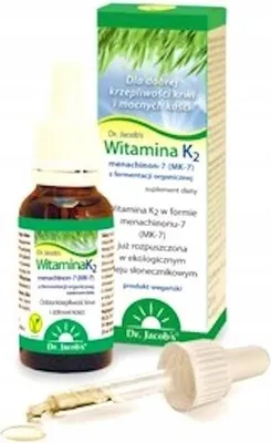 Productafbeelding van DR. JACOBS Vitamine K2 bloedstolling druppels, 20 ml