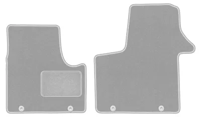 Immagine prodotto di Tappetini in velluto Grigio per Renault Trafic III 2014- Set 2 pezzi