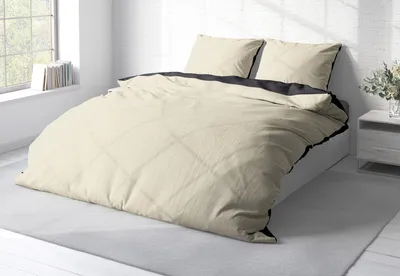 Produktbild von Winter Wendebettwäsche Doubleface Unifarben kuschelig warm weich Thermo Fleece