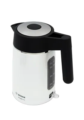 Produktbild von Bosch TWK5P471 DesignLine Wasserkocher 1,7L weiß/anthrazit