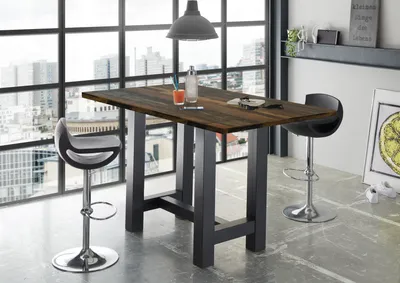 Produktbild von Stehtisch Bartisch Office Tisch Bistrotisch Texas Oak 120x70