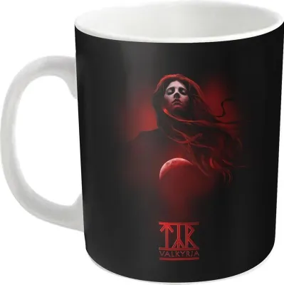 Obrázok produktu pre Týr - Hrnček na kávu "Valkýra" PH2361 (jedna veľkosť) (čierna/biela)