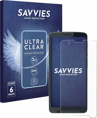 Produktbild von 6x Für Unitech EA660 Schutzfolie Savvies Displayschutz Display Schutz Folie Klar Transparent