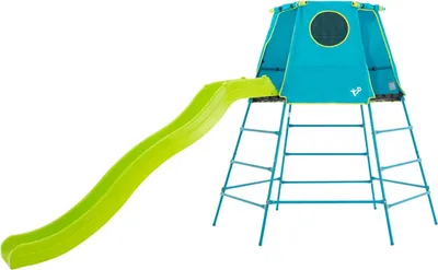 Produktbild von Evolutiver Spielturm mit Rutsche EXPLORER TOUR Blau H201cm