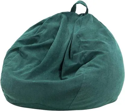 Obrázok produktu pre Ibenzoa® Veľký sedací vak 110 x 89 cm – Kvalitná zamatová tkanina pre deti aj dospelých, odnímateľný a prateľný poťah so zipsom v 7 farbách