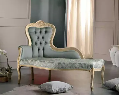 Produktbild von Luxus Möbel Chaiselongue Wohnzimmer Klassischer Design Textil Polster