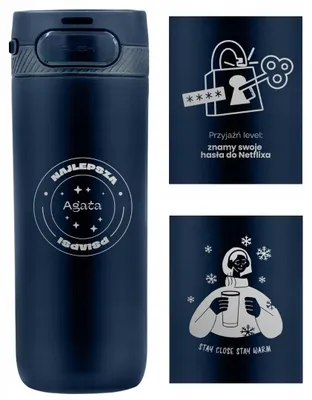 Produktbild von Majestic Sport Nord Thermobecher mit Gravur Geschenkidee