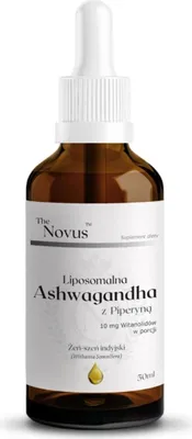 Produktbild von The Novus Liposomales Ashwagandha mit Piperin Tropfen 50 ml