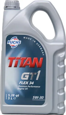 Produktbild von 5 Liter FUCHS 5W-30 TITAN GT1 FLEX 34 MB 229.51 MB 226.51 Renault RN0720