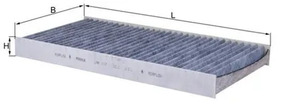 Immagine prodotto di Filtro Aria Cabina Lak117 Adatto Per Opel