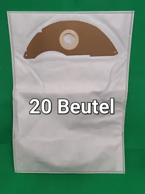 Produktbild von 20 Beutel kompatibel mit Kärcher NT 22/1 Ap L, NT 22/1 Ap TE L, NT 22/1 Ap L Go!Furter, Anniversary Edition, 2.889-217.0 #1