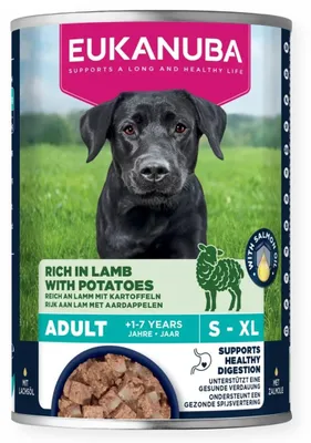 Immagine prodotto di EUKANUBA Life Care Ricca di agnello e patate - cibo umido per cani - 400 g