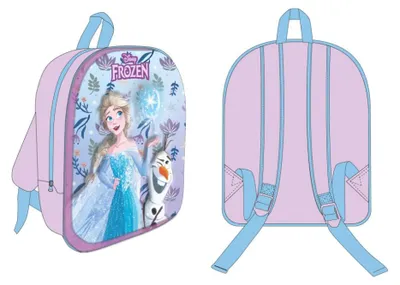 Imagen del producto de Mochila escolar 3D de Disney Frozen, ideal para niños, para la escuela y el tiempo libre